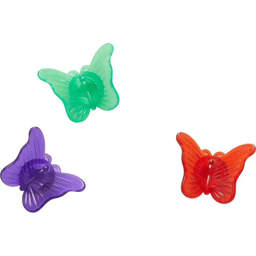 Set di 3 clip jibbitz Crocs Butterfly Clip One