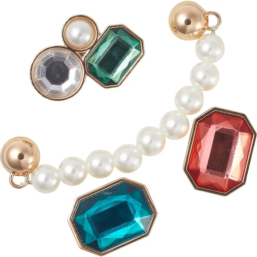 Set di 5 clip jibbitz Crocs Deep Color Gem