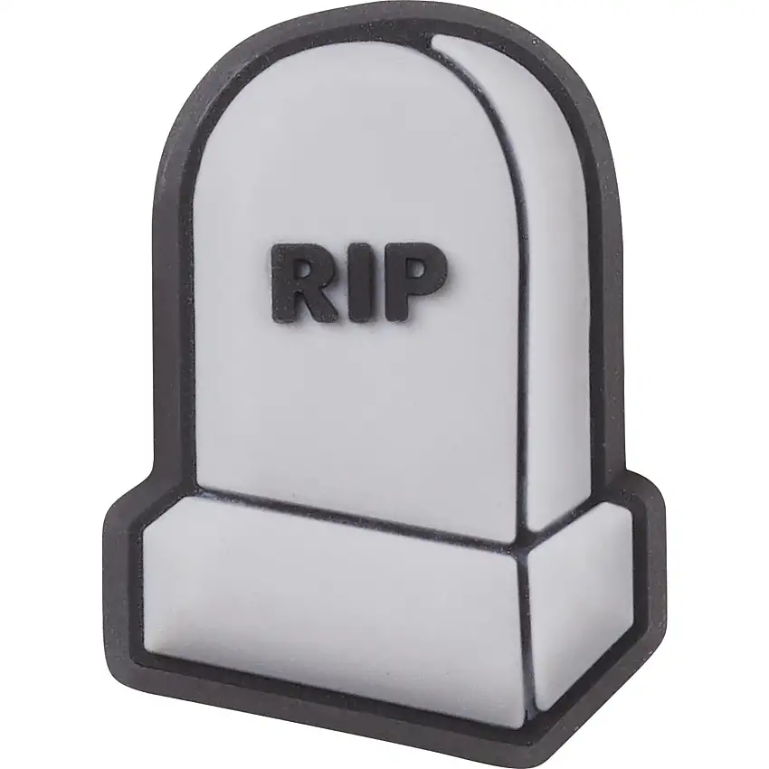 Clip jibbitz Crocs RIP Tombstone