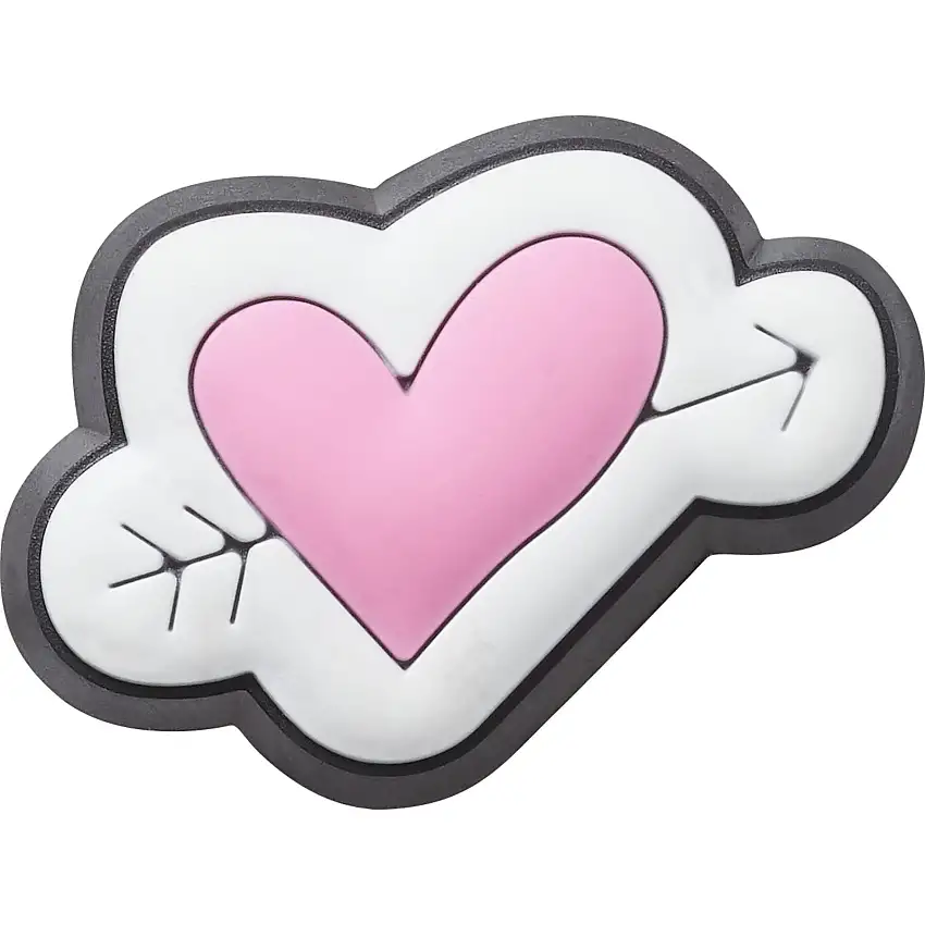 Clip jibbitz Crocs Heart Sticker