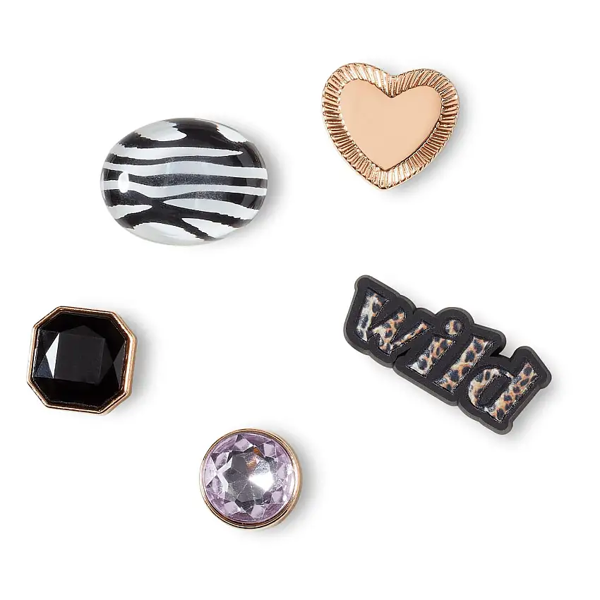 Set di 5 clip jibbitz Crocs Wild And Elevated