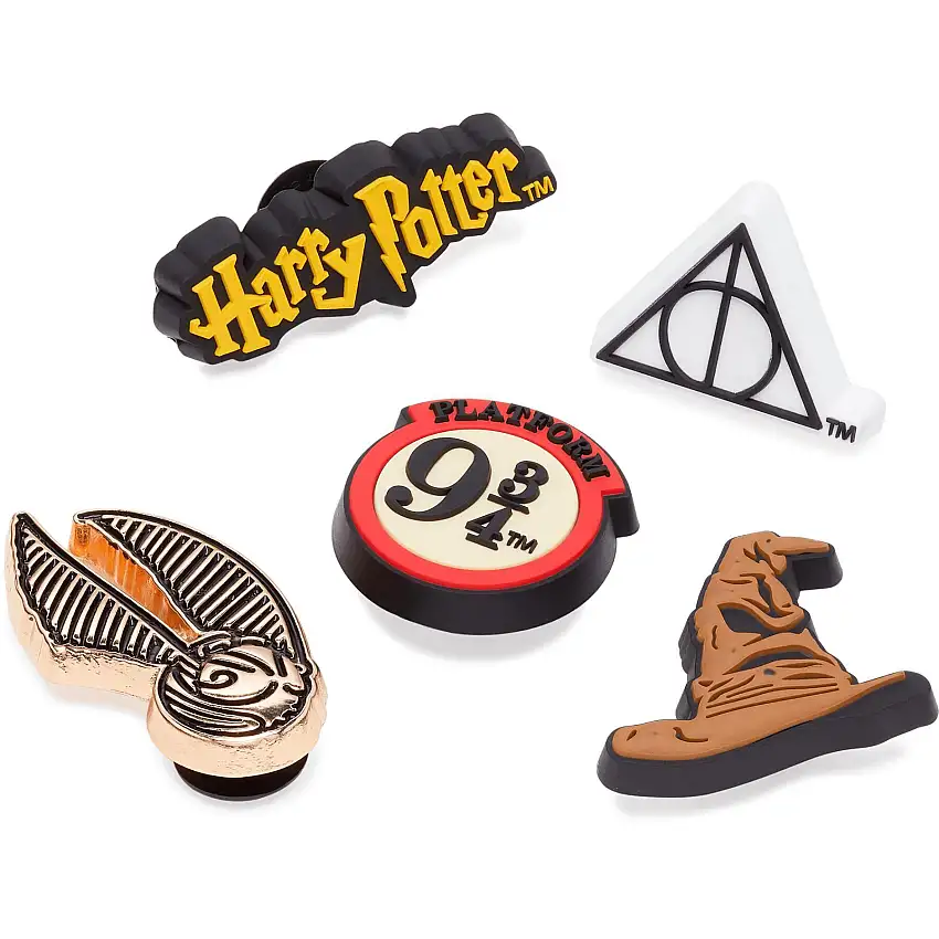 Set di 5 clip jibbitz Crocs Harry Potter Symbol