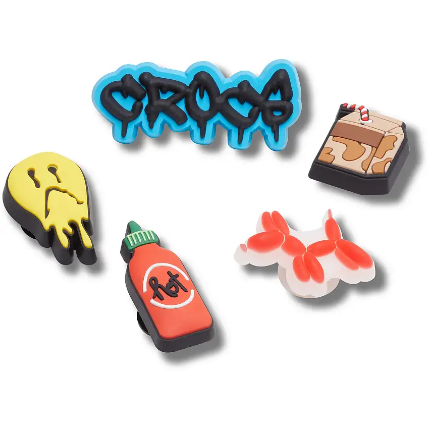 Set di 5 clip jibbitz Crocs Mix