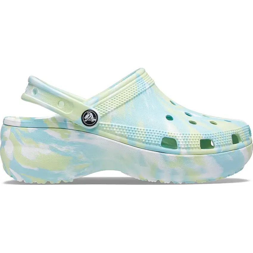 Zoccoli da donna marmorizzati Crocs Classic Platform