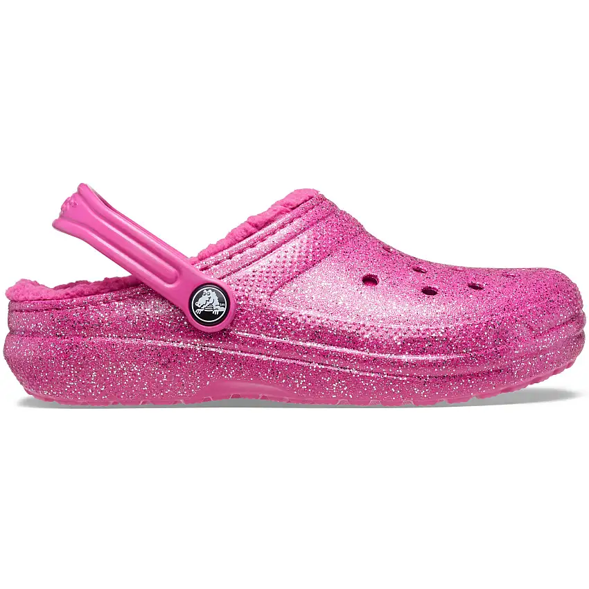 Zoccoli da bambina Crocs Classic Lined Glitter Clog T