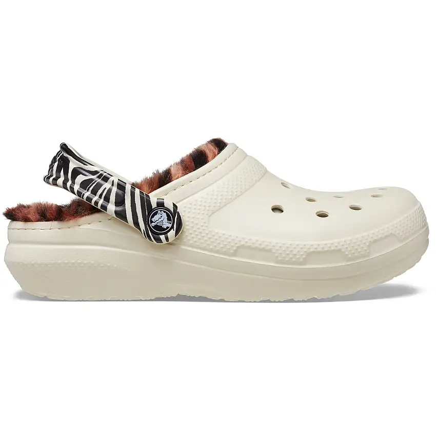 Zoccoli Crocs Classic Lined Animal Remix