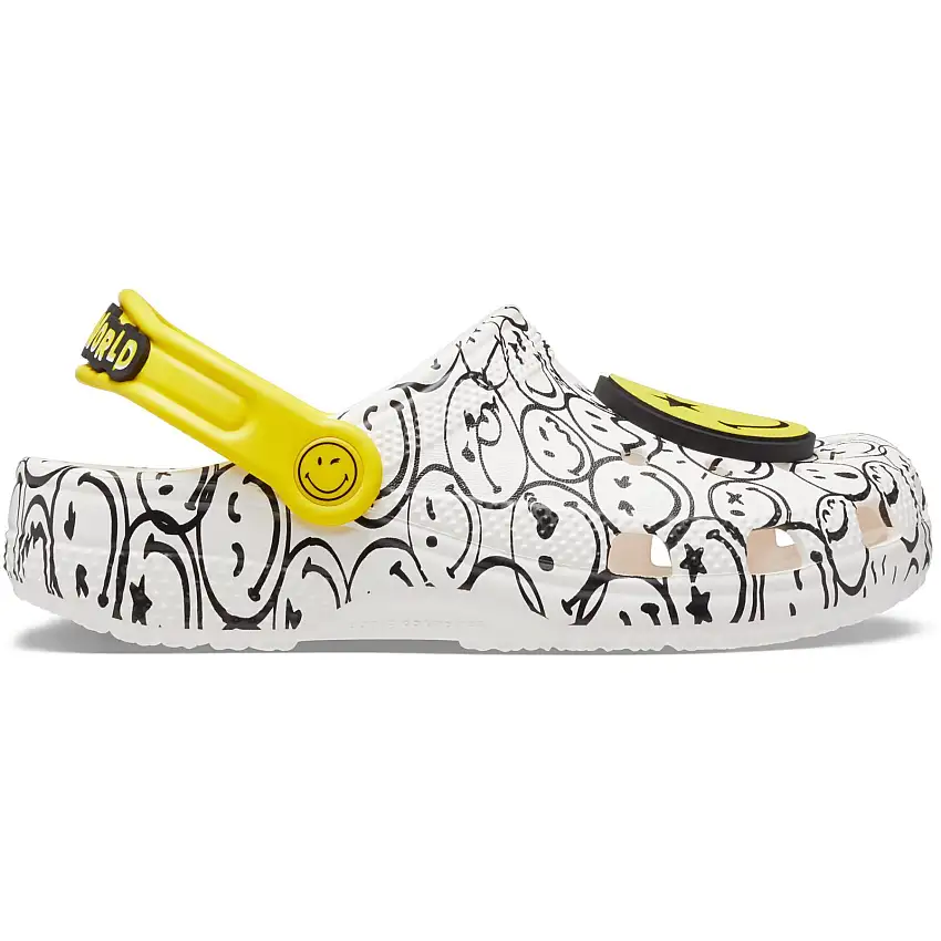 Ciabatte per bambini Crocs ClassicSmileyWorldCharm