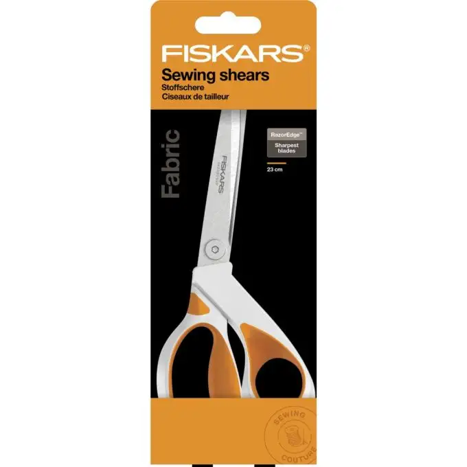 Forbici seghettate da cucito 23 cm RazorEdge softgrip - Fiskars