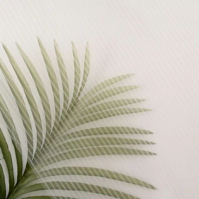 Tulle plissé bianco morbido 300cm - Origine Francia