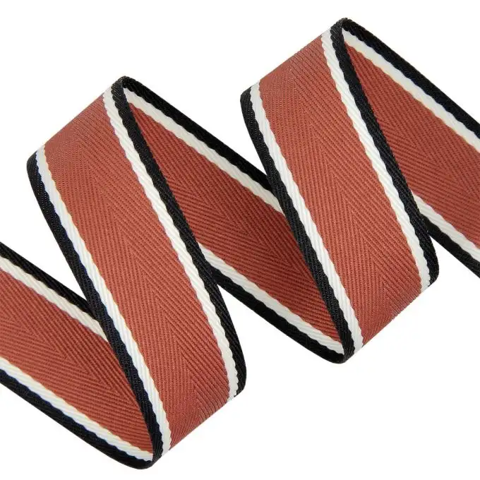 Nastro sergente tricolore 25mm mattone