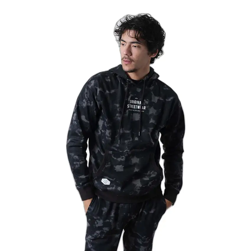 Felpa con cappuccio Deeluxe Tye [Misura M]