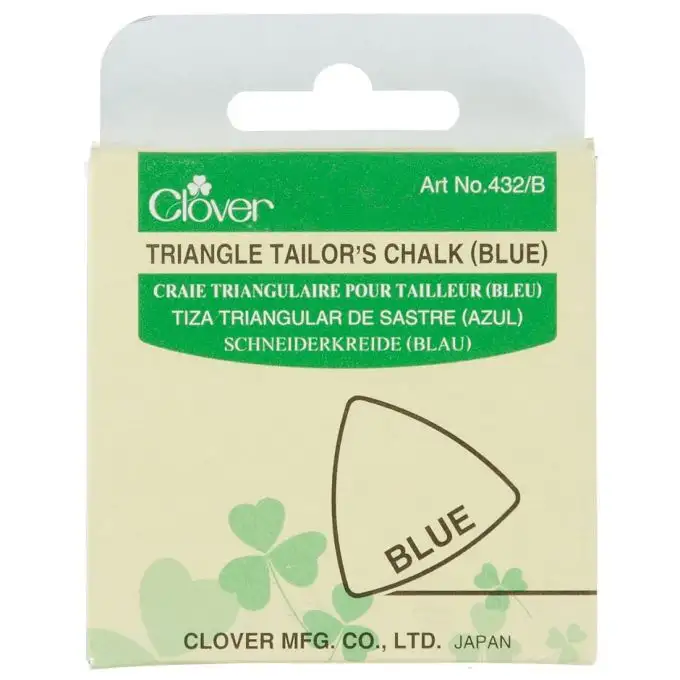 Gesso triangolare blu - Clover