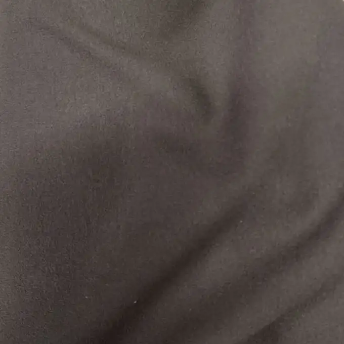 Tessuto crepe di lana Lubiana marrone - Origine Italia