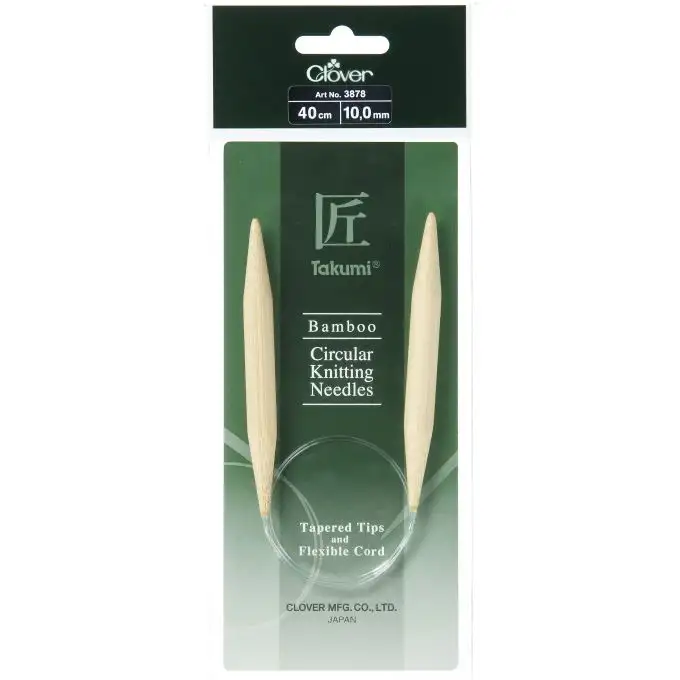 Filo circolare in bambù takumi 40 cm x 10 mm - Clover