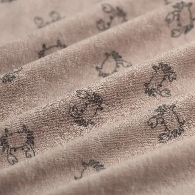 Tessuto spugna granchio lilla