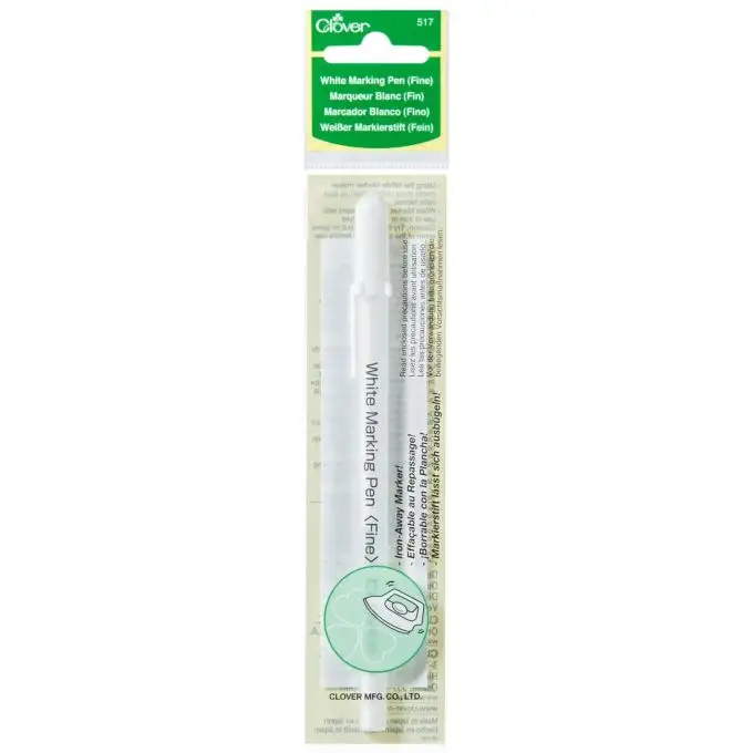 Penna tessuto fine bianco - Clover