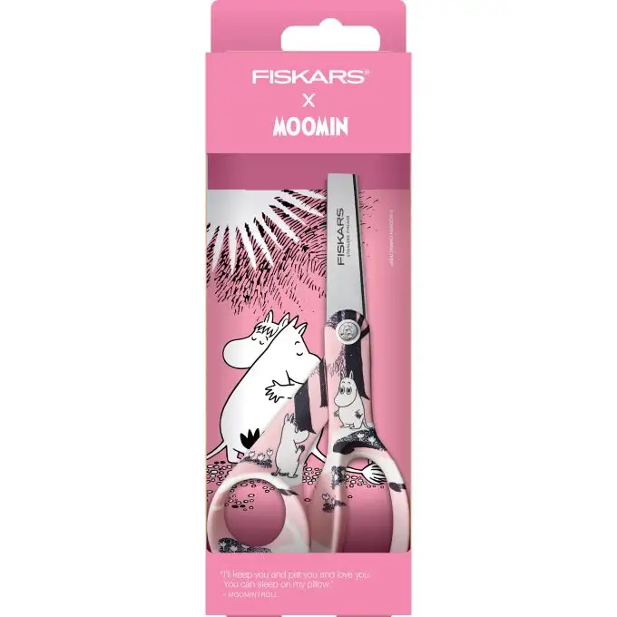 Forbici edizione speciale x Moomin 21 cm rosa - Fiskars