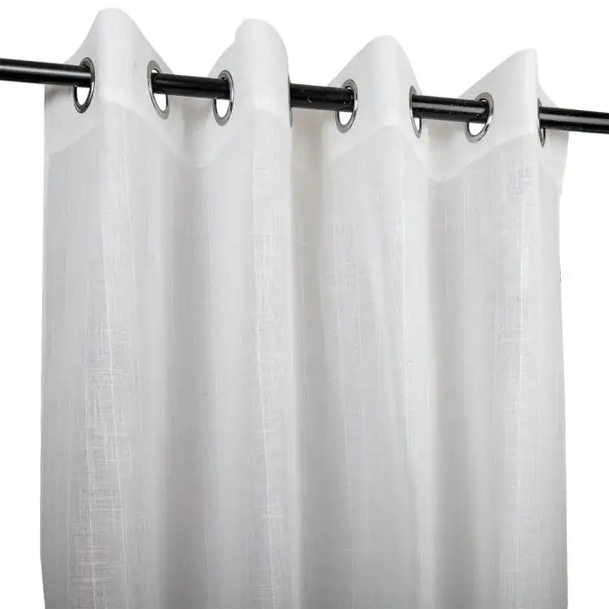 Tenda bianca slub veneziana