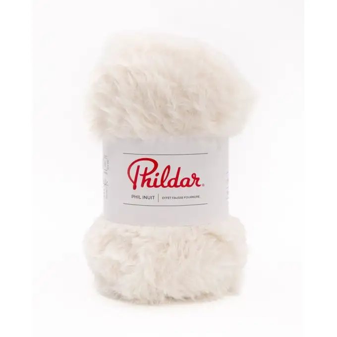 Pelote di filato Inuit ecru - Phildar