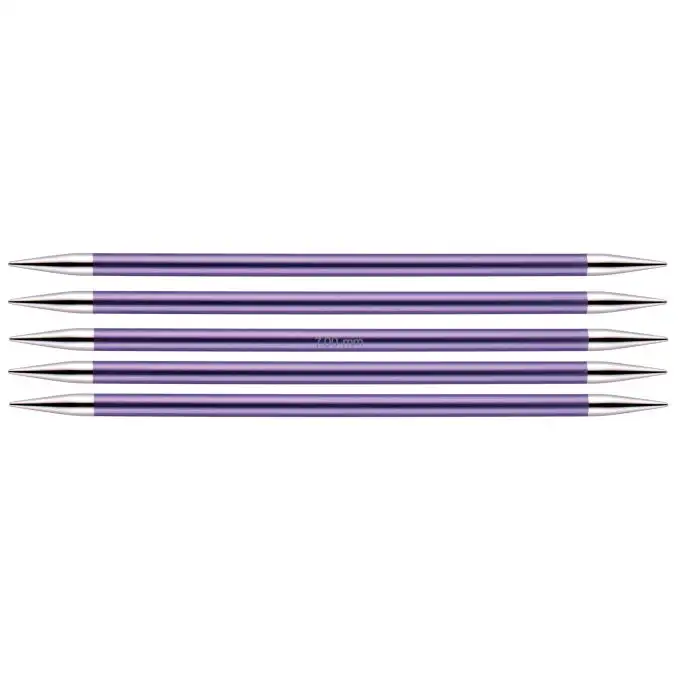 Aghi da maglia a doppia punta Zing 20 cm x 7 mm x5 - Knit Pro