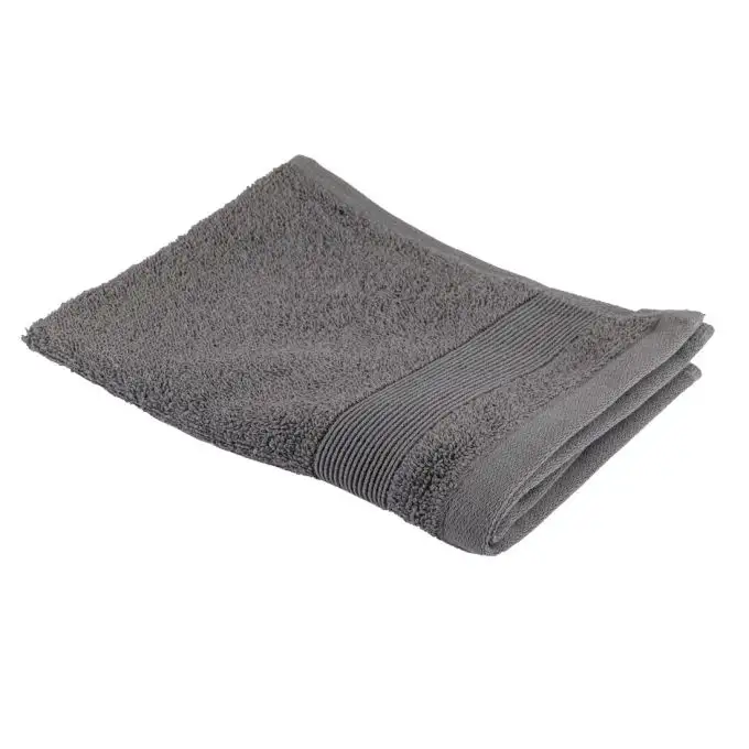 Asciugamano ospite antracite 30x40cm 450gsm