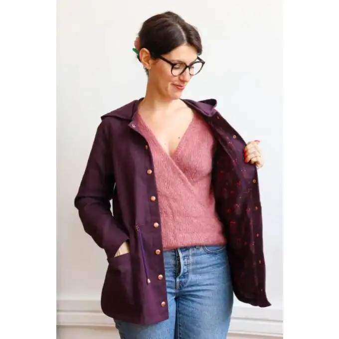 Patron Brume giacca parka donna dal 34 al 52 - Lise Tailor