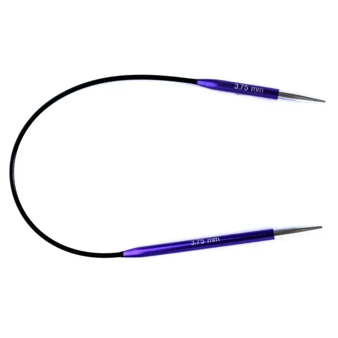 Filo circolare fisso Zing 25 cm x 3.75 mm - Knit Pro