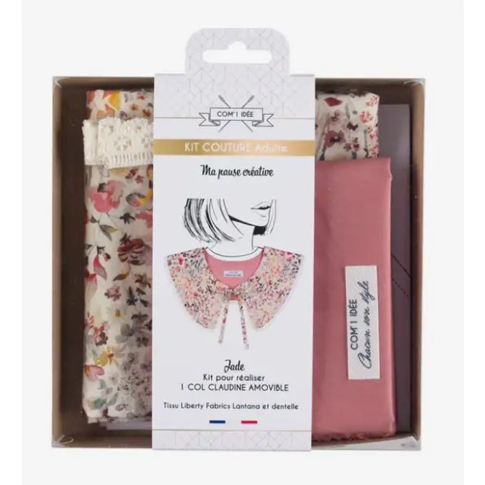 Kit fai da te - Collo claudine rimovibile Jade Liberty