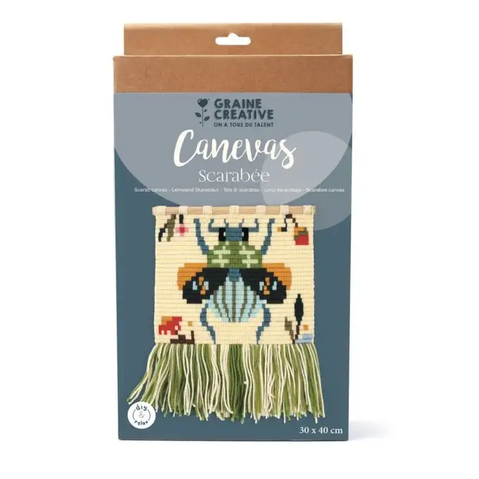 Kit fai da te tela - scarabeo