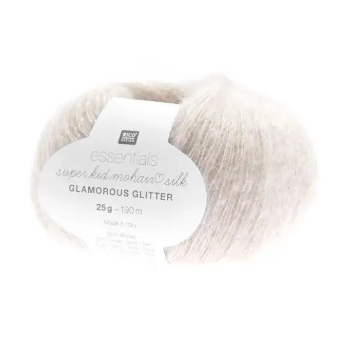 Super Kid Mohair Seta Glitter: Lusso & Morbidezza - Rico Design