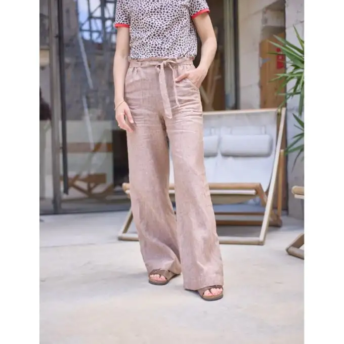 Modello leggenda pantaloni o pantaloni corti donna dal 32 al 52 - Atelier Scämmit