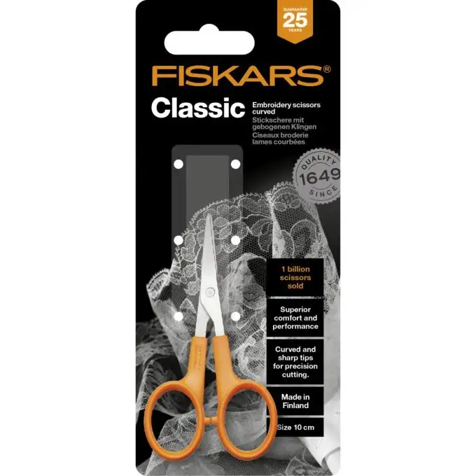 Forbici curve ricamo - Fiskars