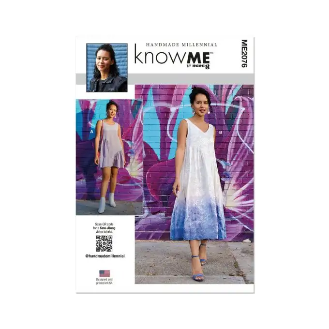 Modello Know Me ME2076H5 abito reversibile 34-42