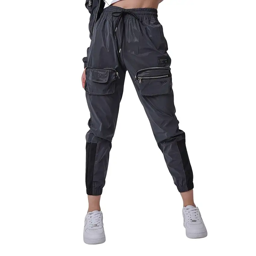 Pantaloni da jogging donna con tasche in rilievo Project X Paris Reflect