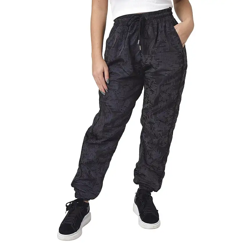 Pantaloni da jogging stampati camouflage pixel donna Project X Paris