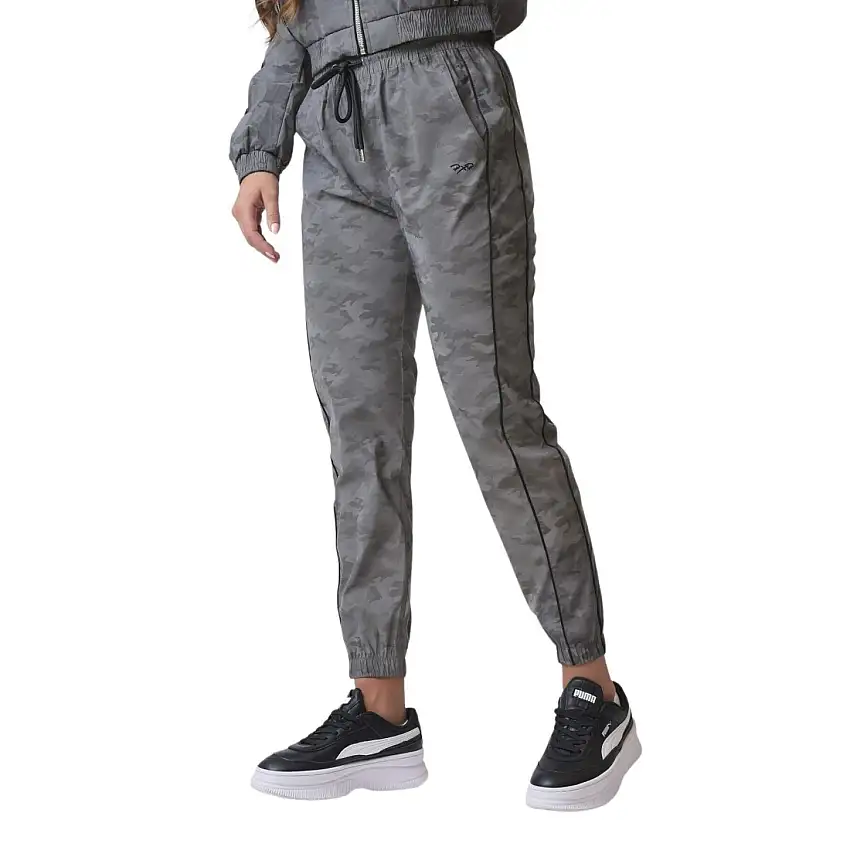 Pantaloni da jogging riflettenti stampati camouflage da donna Project X Paris CAMO REFLECT