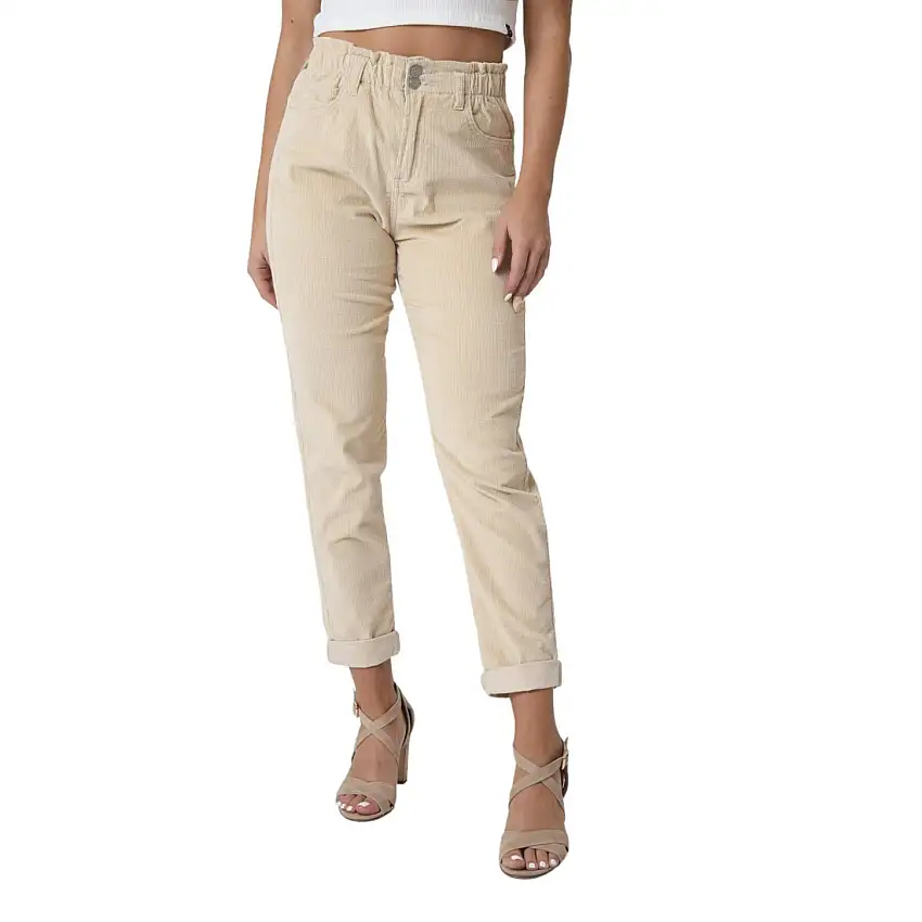 Pantaloni di velluto a coste da donna Project X Paris