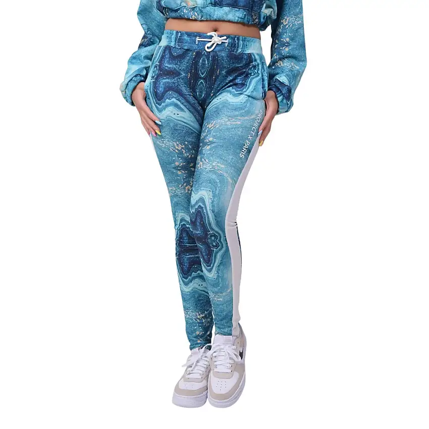 Pantaloni da jogging effetto degradé liquido donna Project X Paris