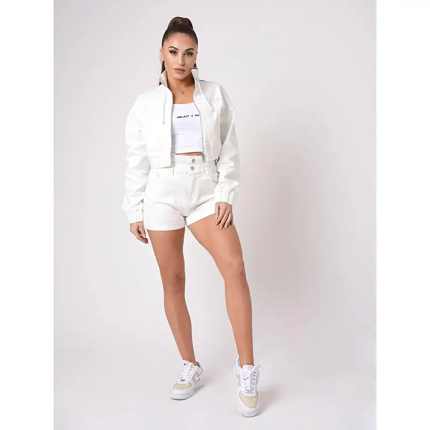 Pantaloncini corti con motivo di nuvole per le donne Project X Paris [Misura XS]