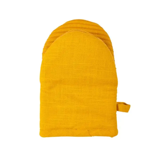 Mini guanto da cucina pinza gialla