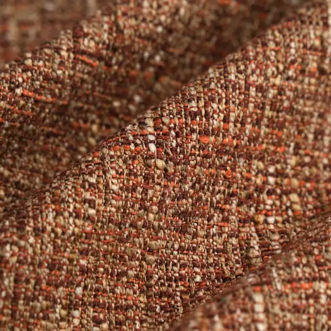 Tessuto tela sedile rilievo Field rosso