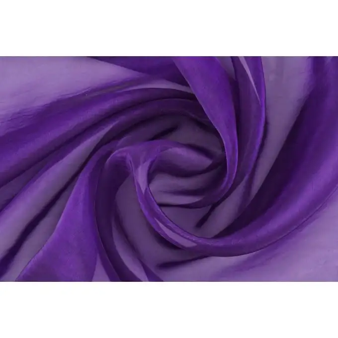 ROTOLO 30 metri Organza economica viola