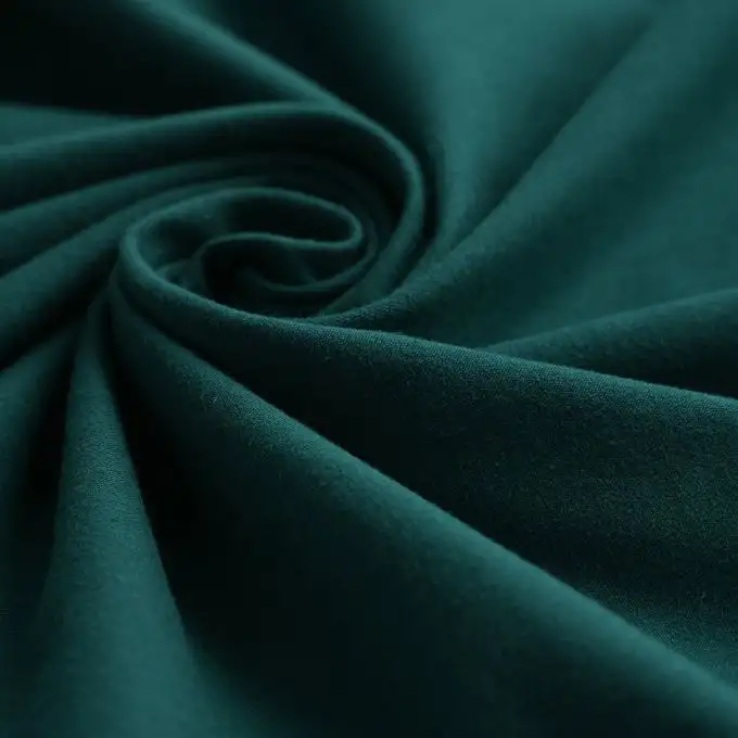 Tessuto jersey cotone unito Jerry verde abete