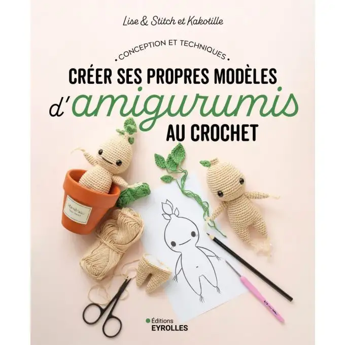 Libro creare propri modelli Amigurumi all'uncinetto