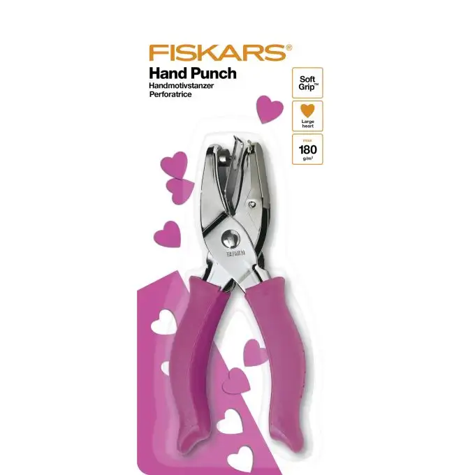 Fustella grande cuore 6.3 mm Fiskars