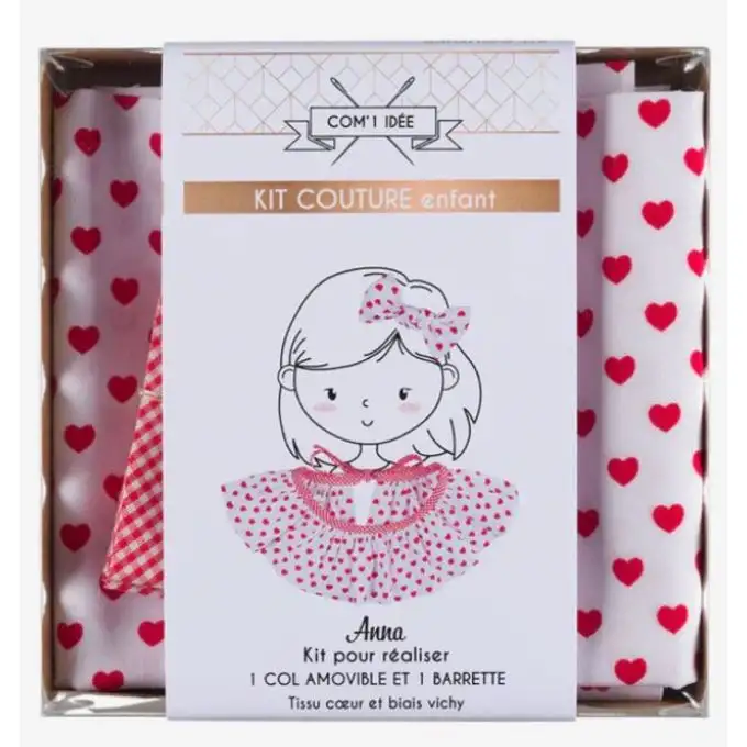 Kit fai da te - Collo pierrot Anna per bambini