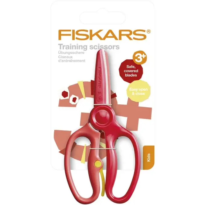 Forbici da allenamento bambino rosso - Fiskars