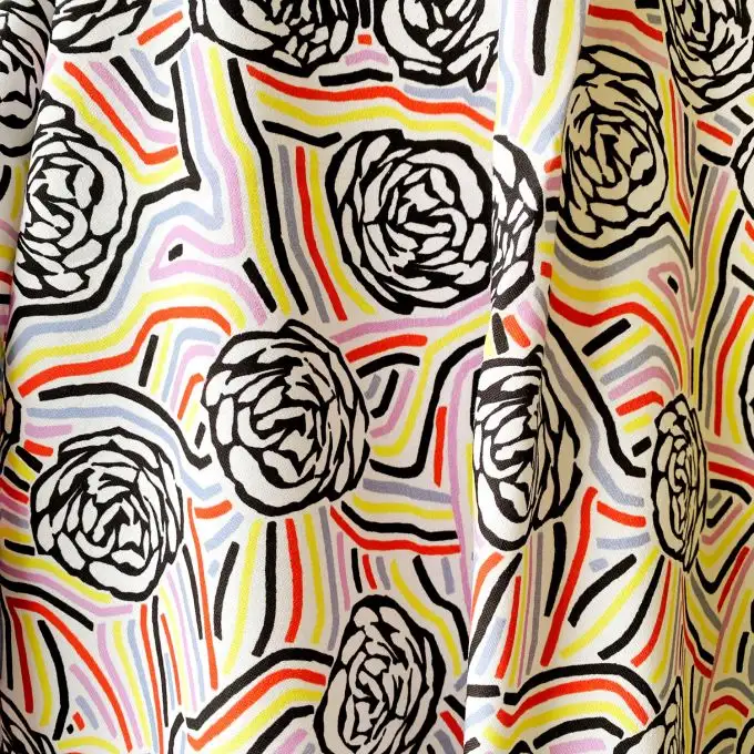 THICK ROSES ORIGINAL MAGLIA A COSTE AL METRO
