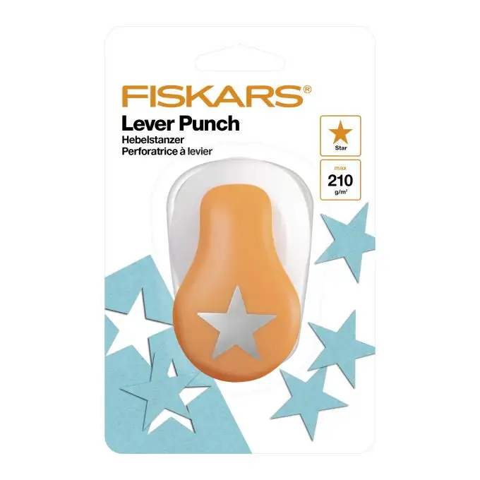 Punta a leva - forma stella - Fiskars