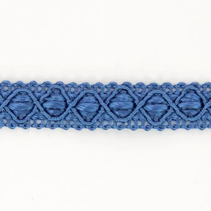 Nastro rombo 12mm blu